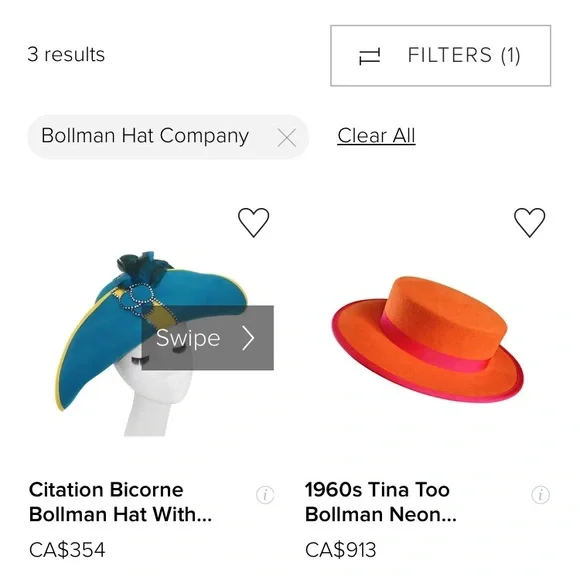 💥HP💥Vintage Bollman Hat co. - Picture 12 of 13